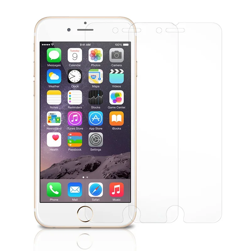 Ascromy 10PCS 0.3mm 9H 2.5D Tempered Glass for iPhone 6 6S 5 5s 5c SE 4s 8 X Screen Protector Film for iphone 7 plus Protection (4)