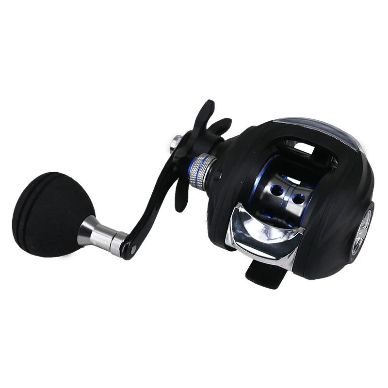  2019 New Single Rocker Arm Bait Casting Fishing Reel 7.2:1 4+1BB Metal Durable Strong Fishing Gear 