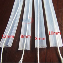 LED 8mm 10mm 12mm length 5m 10m Silicon tube IP67 for SMD 5050 3528 3014 5630