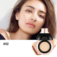 Высокое качество Air подушки BB крем отбеливающий консилер масла управление натуральный составляют с гриб Puff