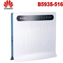 HUAWEI B593s-516 4 аппарат не привязан к оператору сотовой связи FDD-LTE 850/900/1700/1900/AWS/2600(Band2/4/7/8/26) МГц DC-HSPA+ UTMS850/900/AWS/1900 МГц CPE беспроводной ворота