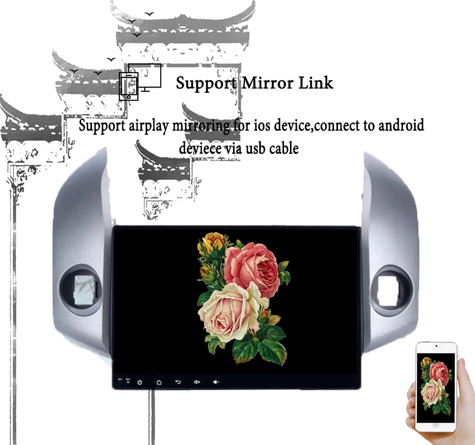 Best 2Din Android 9.0 4G 64G car multimedia dvd player Radio Gps glonass pc tablet for toyota rav4 rav 4 2006-2012 Stereo Audio video 9