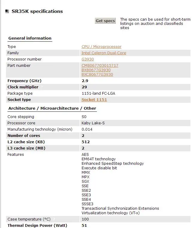 Процессор Intel Celeron G3930 cpu LGA1151 14 нанометров двухъядерный рабочий ПК компьютер правильно настольный процессор