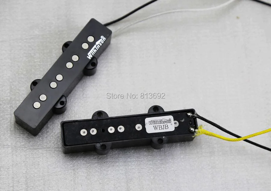 One Set, Electric Bass Guitar Pickups, Vintage Pickup For Jazz Bass