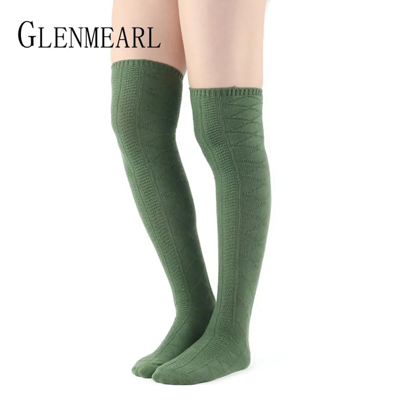 

Women Stockings Compression Fashion Brand Coolmax Fall Winter Warm Thick Hosiery Female High Knee Boot Long Stockings