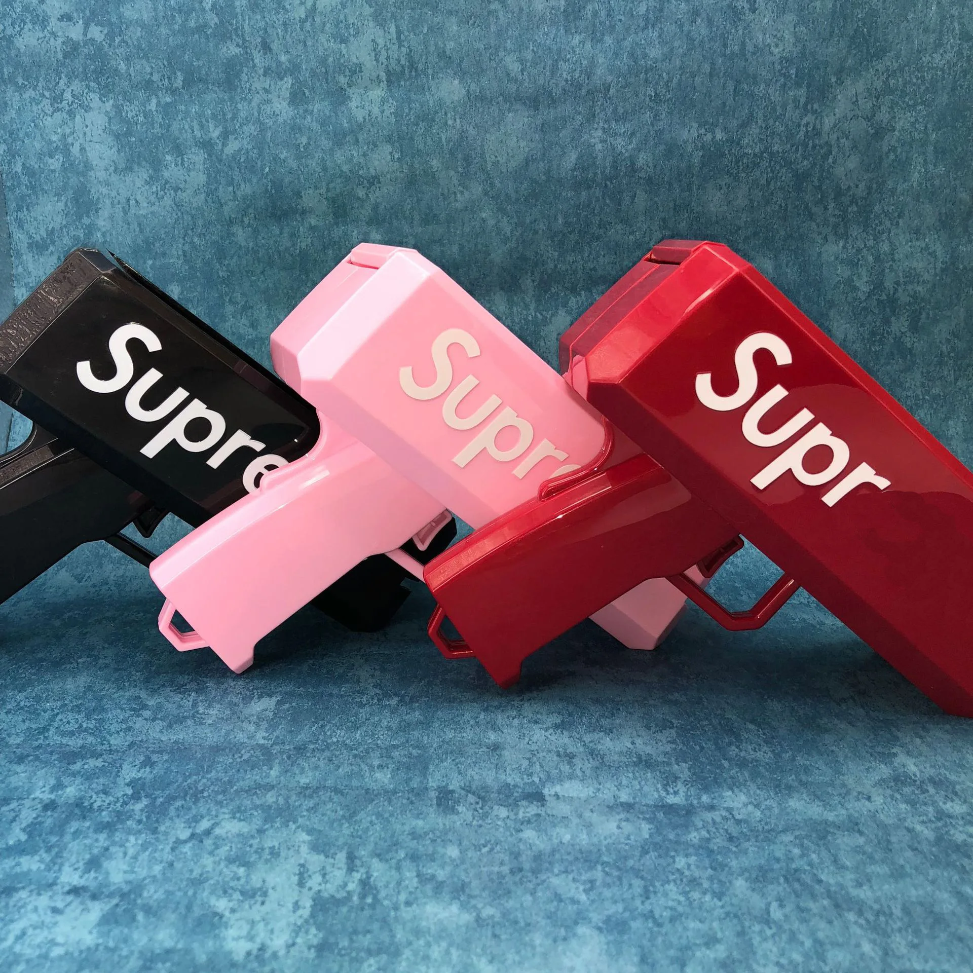 

Explosion Models Supr Money Gun Spray Money Grab Can Spray US Dollar Toy Money Machine Toy Banknote Gun Spray Money Toy Gun