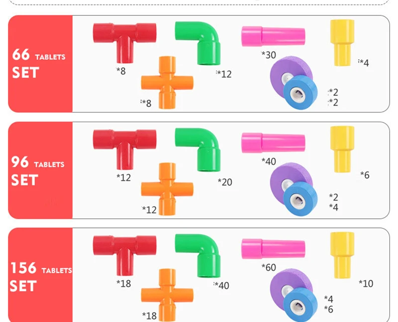 Pipe blocks (7)