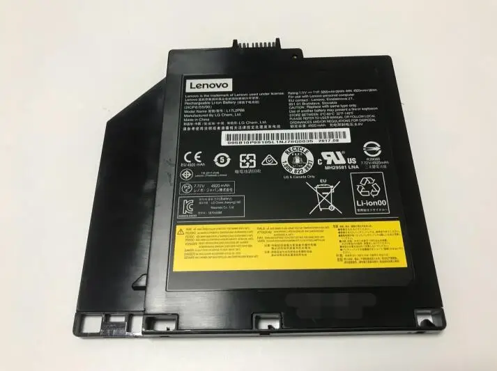 Новая Подлинная CD ROM DVD ультрабай батарея для Lenovo V510 15IKB (80SV)V510 (80WQ) V330 14 15 L17L2PB6 7 72 V