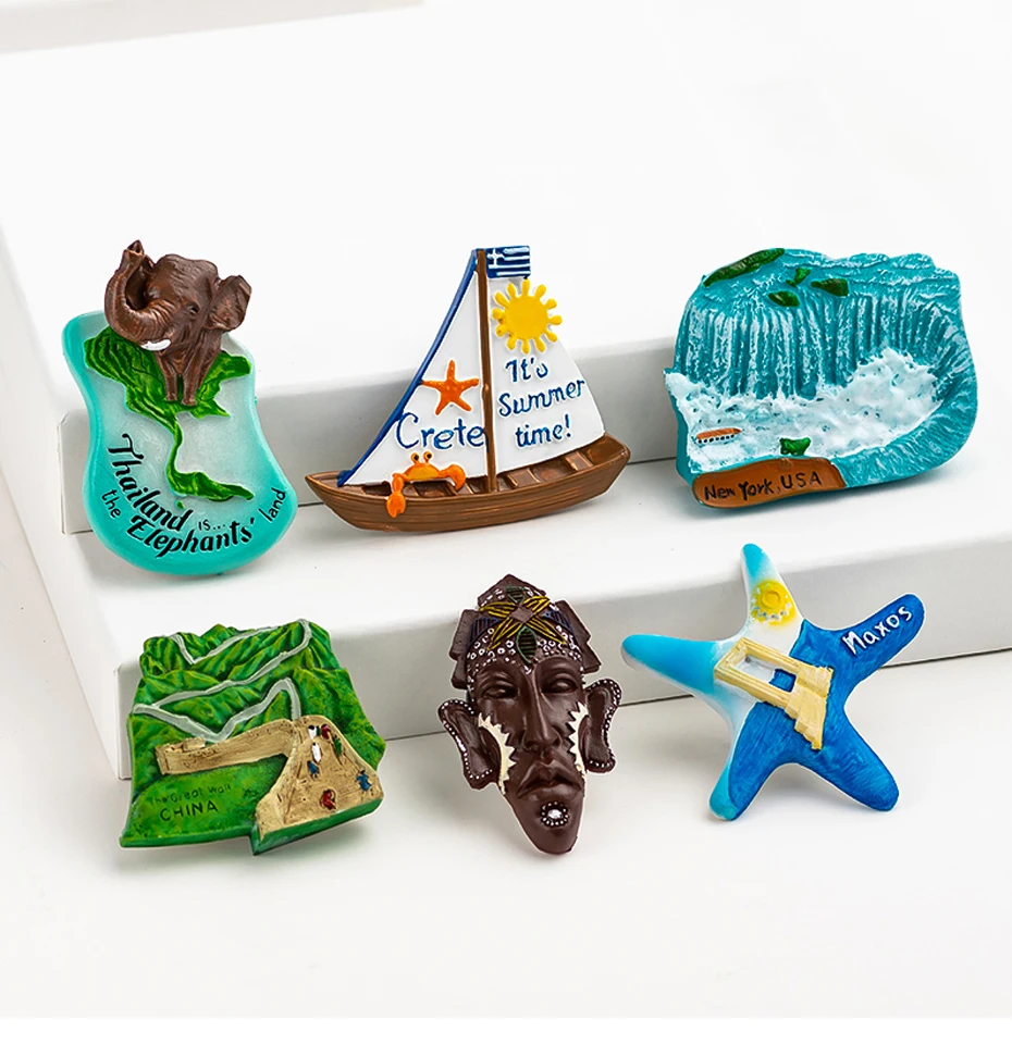 Travel Fridge Magnet souvenir 01