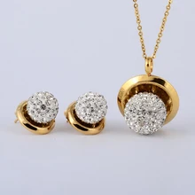 

New Jewelry Sets Necklace Earrings African Maxi Statement Jewelry Wedding Bridal Pendant Dress Accessories