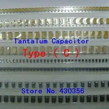 10 шт. тантала конденсатор 6032 Тип: c 476 47 мкФ 10 В