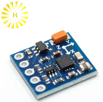 

GY-271 HMC5883L 3V-5V Triple Axis Compass Magnetometer Sensor Module For Arduino Connector