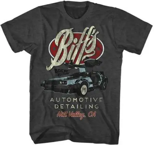 

in die Zukunft Biff's Automotive Detail Hill Valley Ca Erwachsene T-Shirt Cotton Men T-Shirts Classical top tee