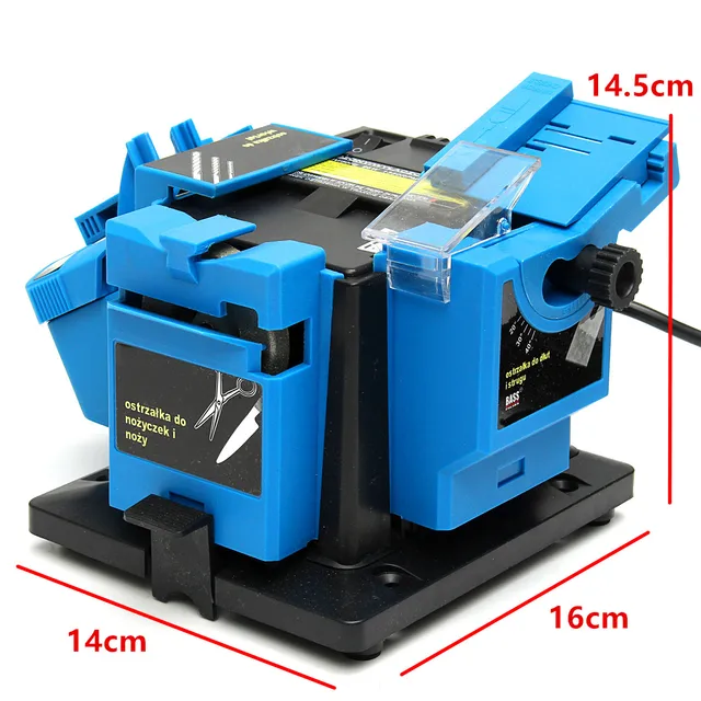 96w 220V Electric Grinder Household Multifunctional Sharpener Drill Bit Chisel Knife Scissor Plane Sharpener