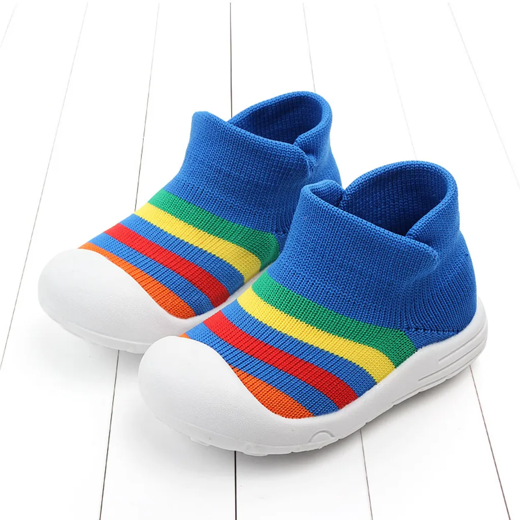 Разноцветные Детские кроссовки с сапоги на резиновой подошве для девочек и мальчиков детские повседневные кроссовки; слипоны детская обувь для мальчиков дышащие# SS