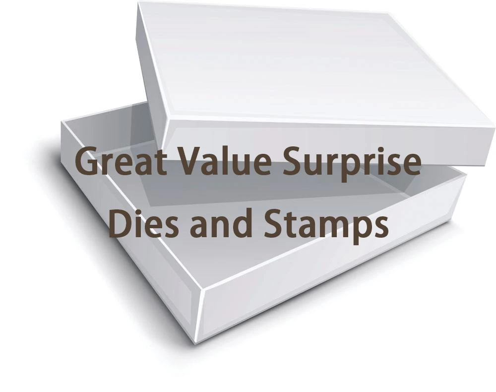 

YaMinSanNiO Scrapbook Stamp Seal Randomly Distributed Ultra Low Price Lucky Bag Metal Cutting Dies Scrapbooking For Card Stamps