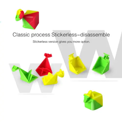 Куб головоломка без наклеек QiYi Warrior S 3x3x3|cube puzzle|3x3x3 speed3x3x3 speed cube |