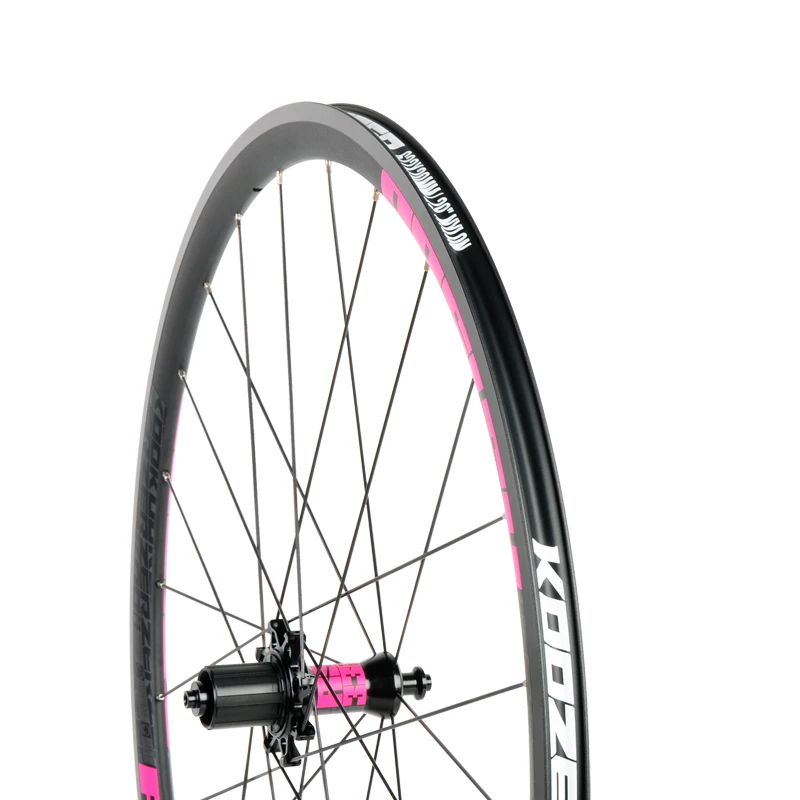 Top High quality Bicycle wheel 700C High 30mm Caliper Brake Aluminium alloy Road Bike wheelset 700c x19-32c tyre Front rear wheelset 23