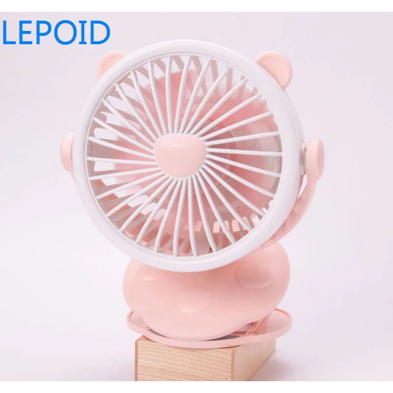 

Lepoid 360 Degree Fan Mini Portable USB Handheld Desk Fan Cooler Rechargeable Summer Air Cooling Tool