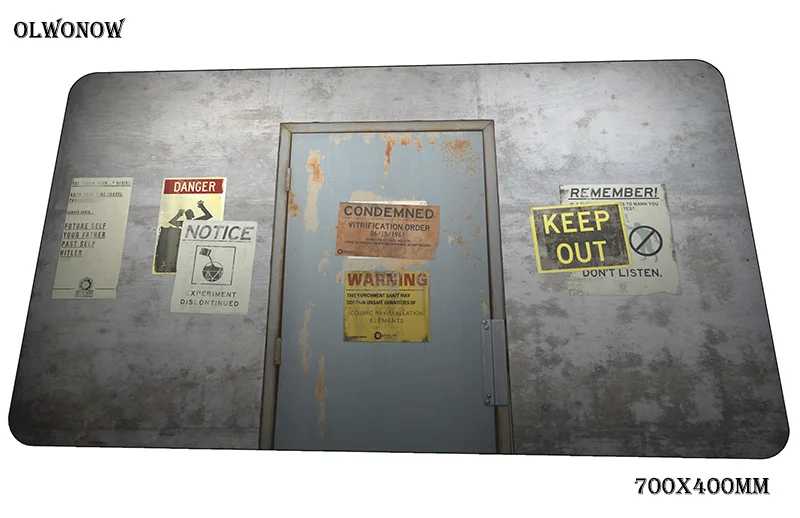 size 700x400x3mm Portal 2 коврик для мыши 700x400x3 мм игровой коврик для мыши геймерский коврик Лидер продаж игровой компьютерный стол padmouse клавиатура массовый узор игровые коврики - Цвет: size 700x400x3mm
