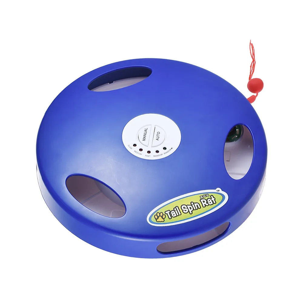 

Funny Interactive Cat Toy Tail Spin Rat Electric Squeak Pet Toys Electric Squeak Entertainment Toy For Cat Pet m