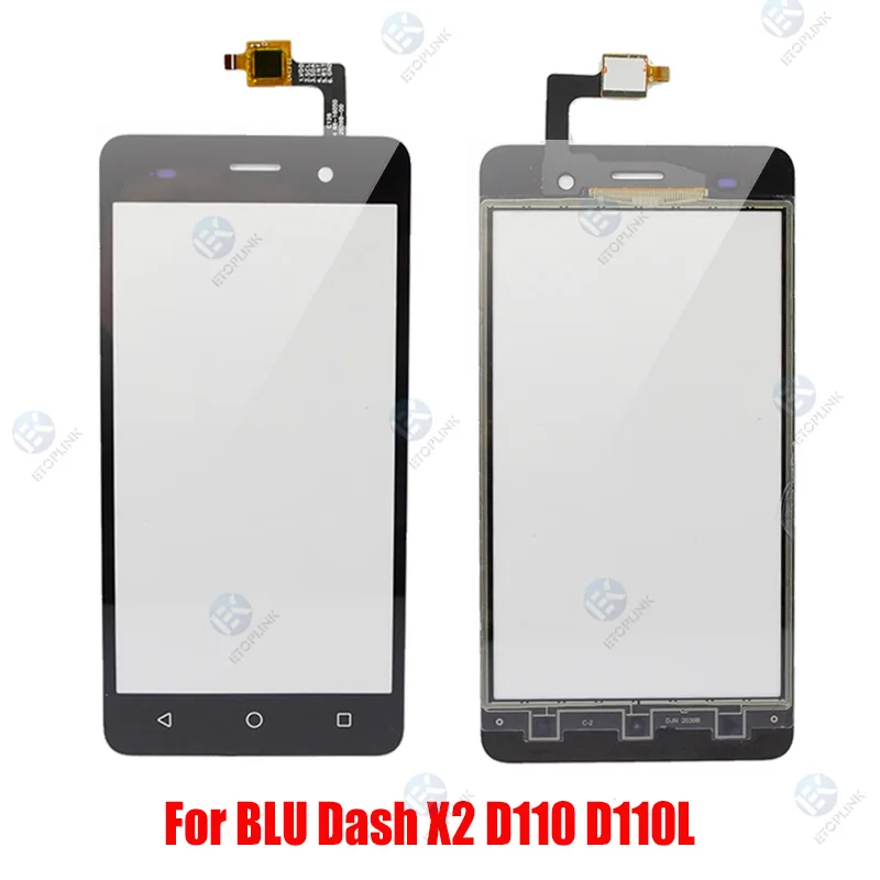 5 pieces / lot Kristall mit Digitalisierer Bildschirm Touch For BLU Dash X2 D110U D110L Panel Sensor Digitizer Outer | Мобильные