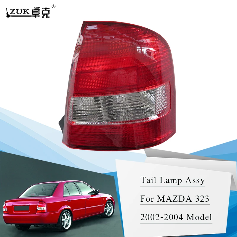 

ZUK Tail Light Tail Lamp Taillights Stop Lamp Light For MAZDA 323 SEDAN FAMILY SEDAN BJ 2002 2003 2004 Taillight Taillamp