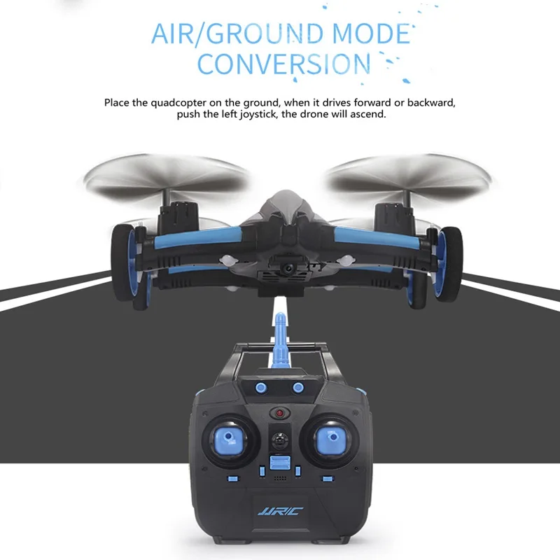 JJRC H23 2 4G 4CH 6 Axis Gyro воздух земля летающий автомобиль Радиоуправляемый Дрон RTF