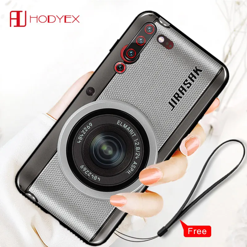 

HODYEX Lenovo Z6 Pro Case HD cartoon pattern soft silicone phone Case For Lenovo Z6Pro L78051 TPU Shell back cover cases shell