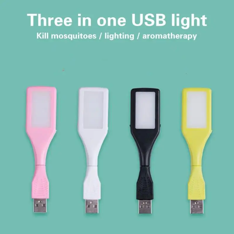 LED Mosquito Killer Lamp Outdoor Portable USB Led Night light Aromatherapy Mini Repellent Lamp Mosquito Repellent (6)