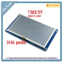 7 дюймов резистивный сенсорный ЖК-дисплей 7 дюймов TFT " тачскрин, аналагово-SSD1963 800*480