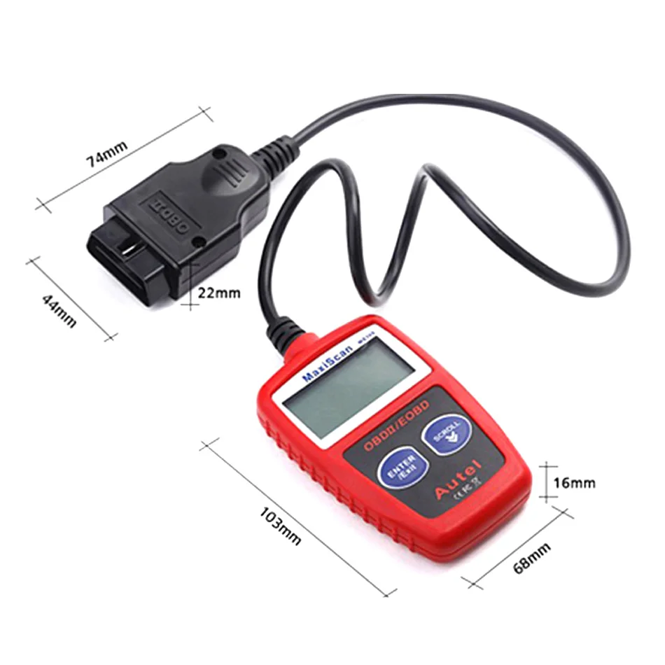 Autel MaxiScan MS309 CAN BUS OBD2 считыватель кода OBDII кодов|eobd scanner|ms309 obd2car code reader |