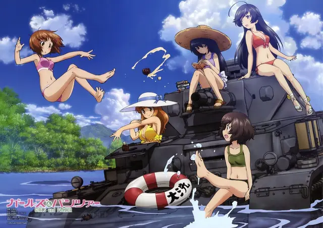 Girls-Und-Panzer-Poster-Anime-Art-Silk-W
