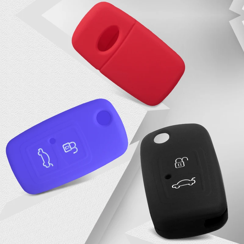 

for CHERY M11 A13 A3 A5 E5 TIGGO FULWIN2 COWIN 3 5 CIELO 2 Buttons Silicone Flip Remote Key Fob Holder Cover Case Protector