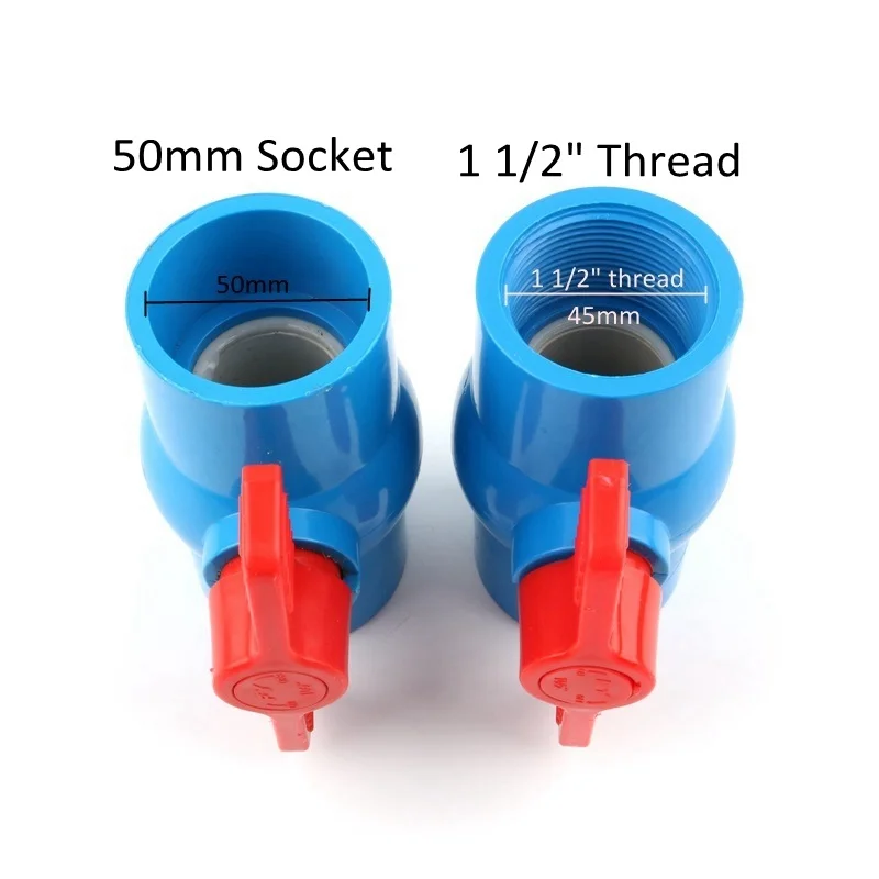 1 pc PVC 1 1/2 \
