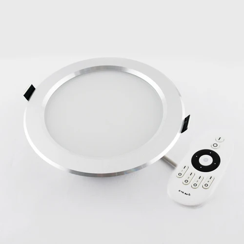 

wireless control 12W Color adjustable brightness adjustable 5 inch LED ceiling recessed down light , 1pc/lot free shipping
