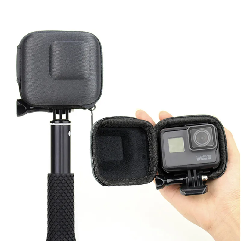 Anordsem аксессуары для GoPro Mini EVA защитный кошелек для хранения коробка крепление для Go Pro Hero 7 6 5 4 3+ черный серебристый