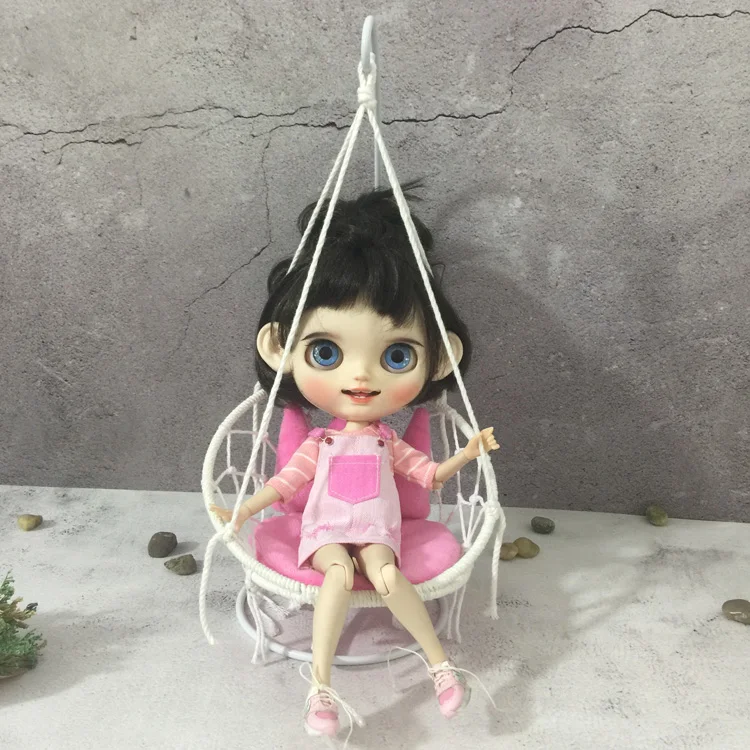 T02 X623 Blyth Doll clothes 1/6 dolls OB24 azone Accessories Sofa chair furniture rocking chair 1pcs|Dolls Accessories| - AliExpress
