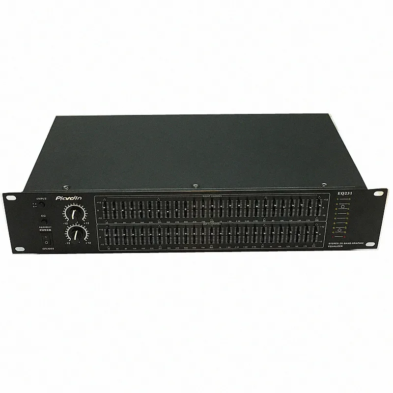 

50-segment EQ stage professional equalizer effect 25-segment adjustment front-level stereo dual-channel independent