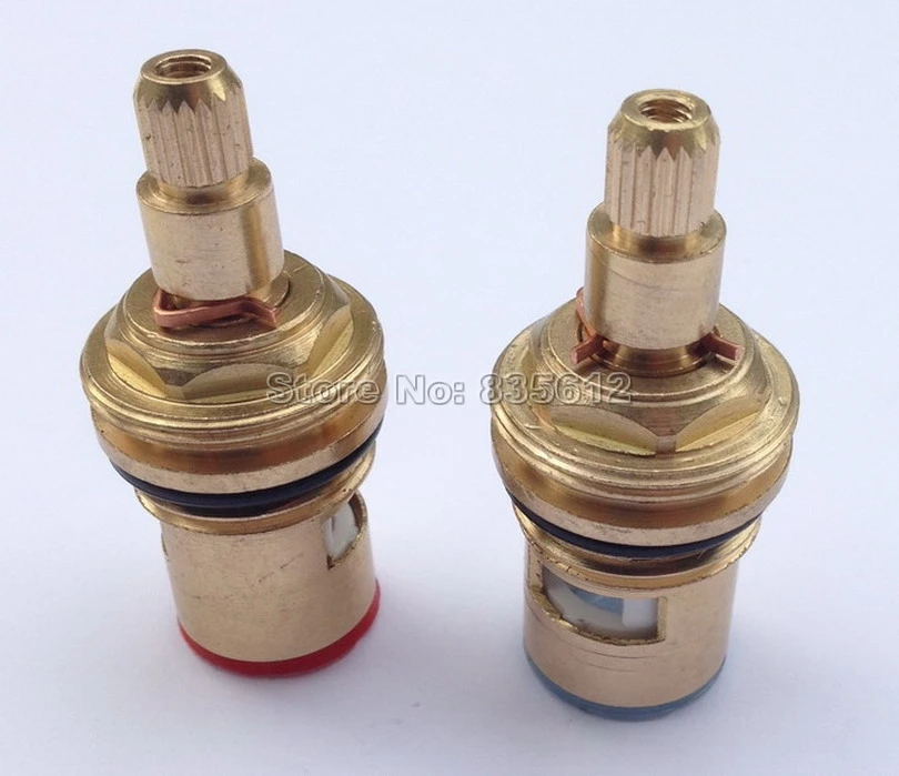 1 пара Керамический дисковый смеситель для воды 1/2 дюйма|faucet valve|ceramic disc cartridgewater tap