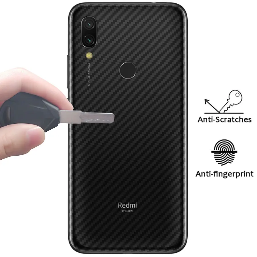 Защитная пленка для задней панели из углеродного волокна Xiaomi mi 9 A2 Lite Poco Pocophone f1 Max 3