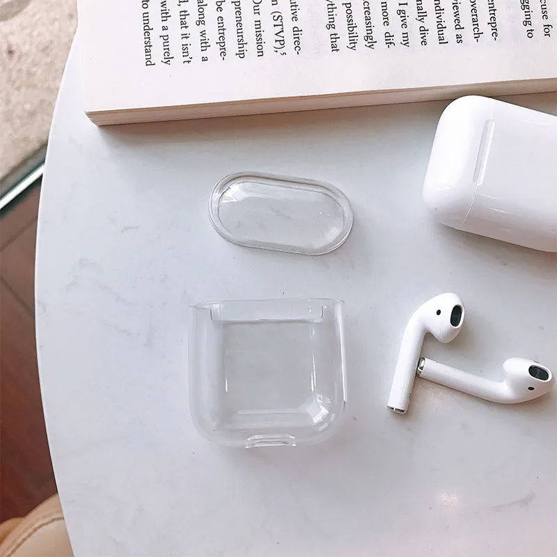 

Transparennt Case for Airpods Protector Plastic Cover Support Drop Shipping Wholesale Earphone Case Accessories