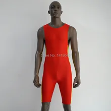 Работа Триатлон Ironman одежда мужской спортивный костюм красные цельные купальники хлорстойкие УФ купальники без рукавов гидрокостюм для триатлона