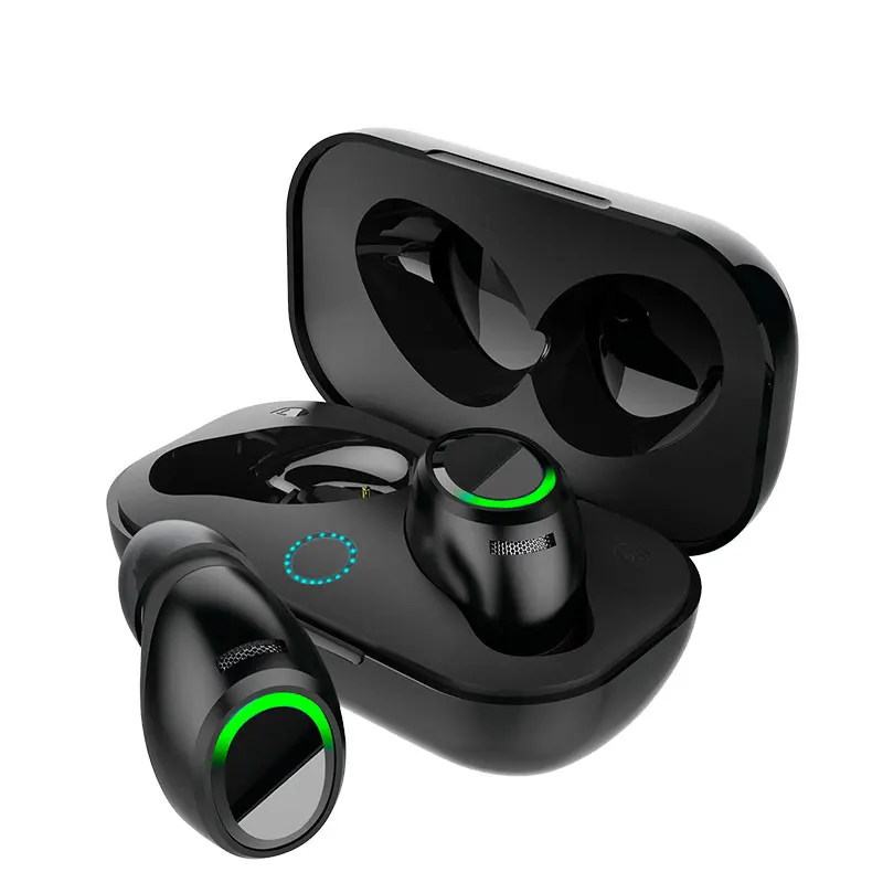 

Soaiy Small True Wireless TWS Earbuds 4.2 Bluetooth Earphone Headset Deep Bass Stereo Sound Sport Earphone For Samsung Iphone