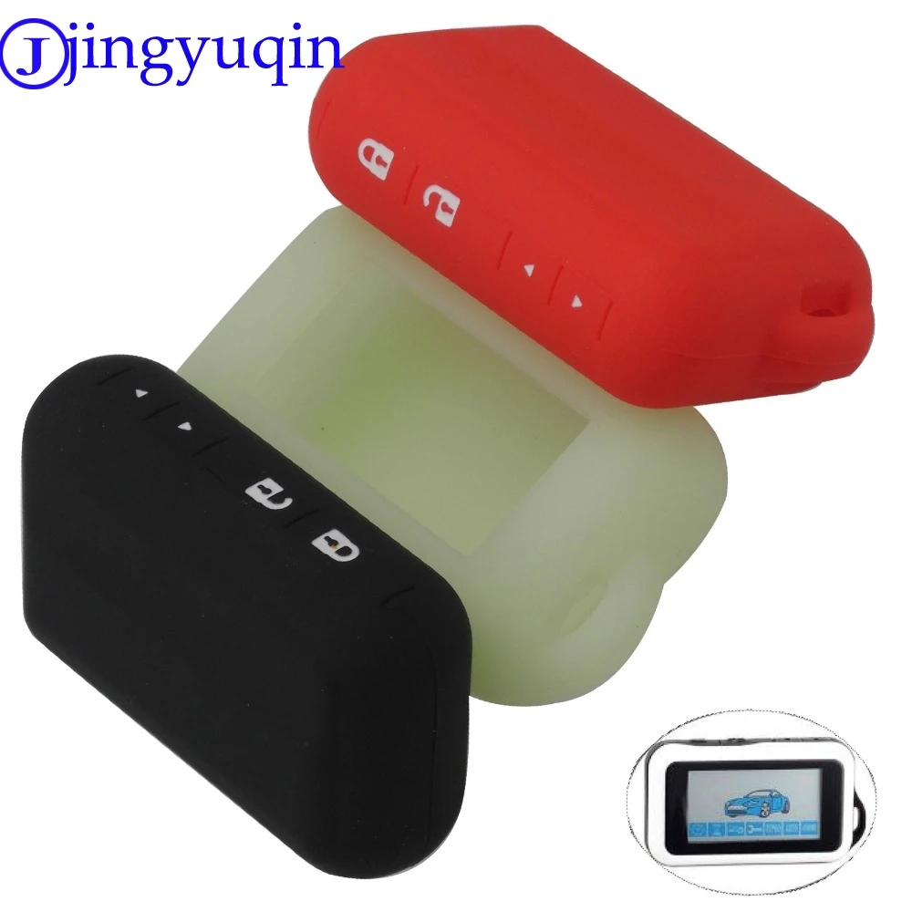 jingyuqin Two Way Car Alarm Silicone Cover Case For Starline E90/E60/E62 Russian LCD Remote Controller Only cover jingyuqin Two Way Car Alarm Silicone Cover Case For Starline E90/E60/E62 Russian LCD Remote Controller Only cover
