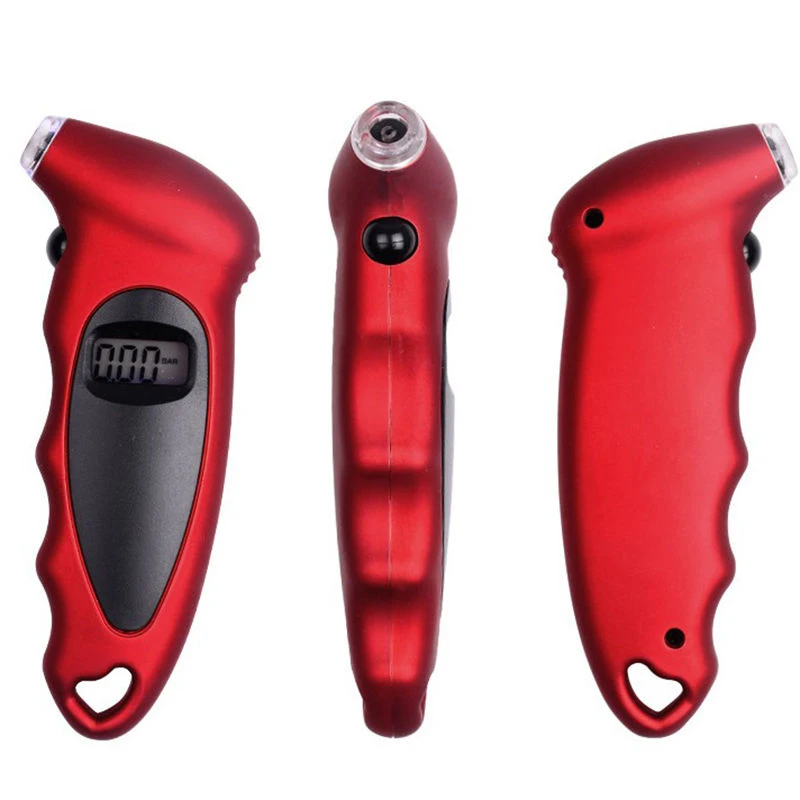 Newest ortable Digital LCD Tire Tyre Air Pressure Gauge Tester Tool Car Motorcycle
