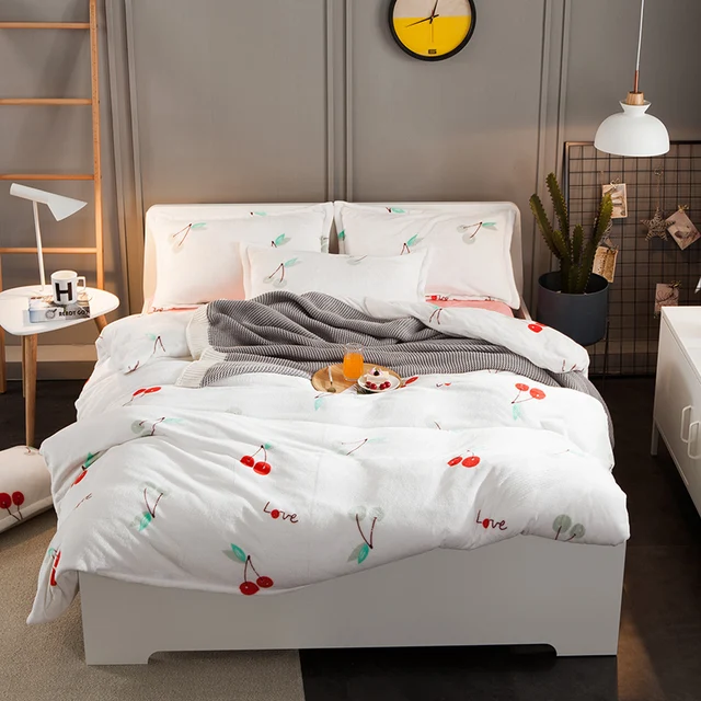 Best Offers IvaRose Unicorn printed Sheet Pillowcase and Duvet Cover Sets Fleece fabric Bedlinen Queen King Size Bedding Set Best Offers IvaRose Unicorn printed Sheet Pillowcase and Duvet Cover Sets Fleece fabric Bedlinen Queen King Size Bedding Set