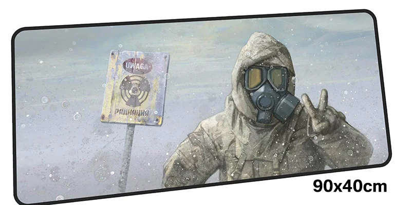 Size 900x400X2MM Stalker коврик для мыши computador gamer mause коврик 900x400X2 мм Большой модный Коврик Для Мыши Эргономичный гаджет офисный стол коврики - Цвет: Size 900x400X2MM