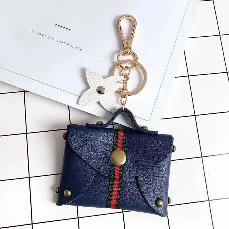 

New creative coin purse keychain Car key ring Female bag pendant Fashion personalized key ring Jewelry key chains