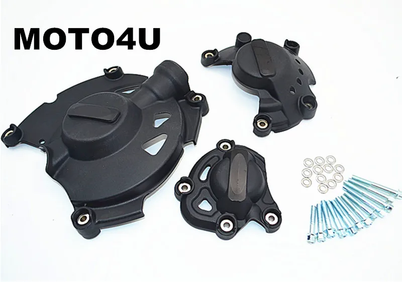 

MOTO4U YZF R1 Motorcycle Racing Engine Protector Guard Cover Set for Yamaha YZF-R1 2015 2016
